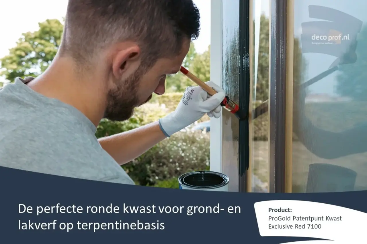Progold Patentpunt Kwast Exclusive Red 7100 Progold Patentpunt Kwast Exclusive Red 7100