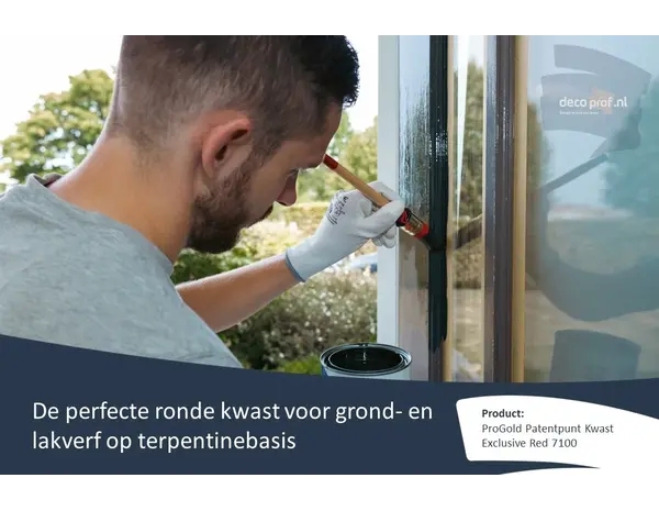 Progold Patentpunt Kwast Exclusive Red 7100 Progold Patentpunt Kwast Exclusive Red 7100