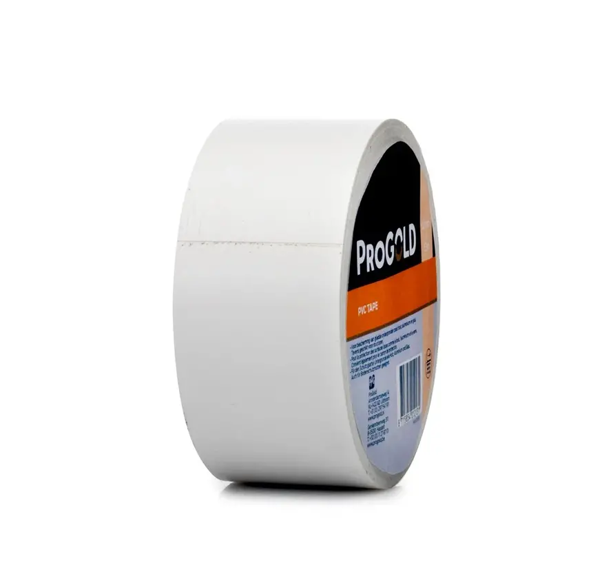 Progold PVC Tape Wit - 50mm x 33mtr