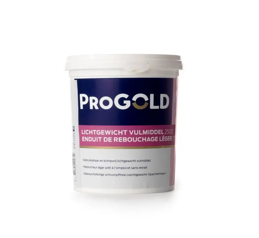 Progold 2500 Lichtgewicht Vulmiddel - 1 LTR