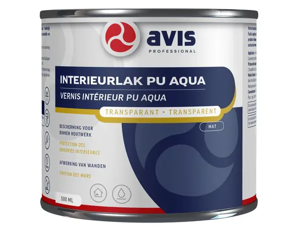 Avis Interieurlak PU Aqua Mat