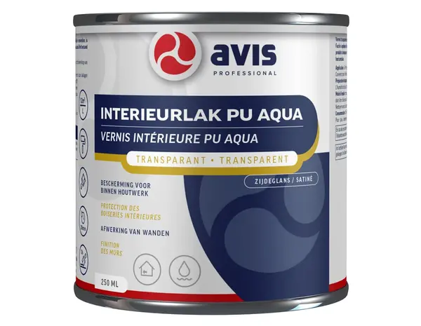 Avis Interieurlak PU Aqua Zijdeglans Avis Interieurlak PU Aqua Zijdeglans