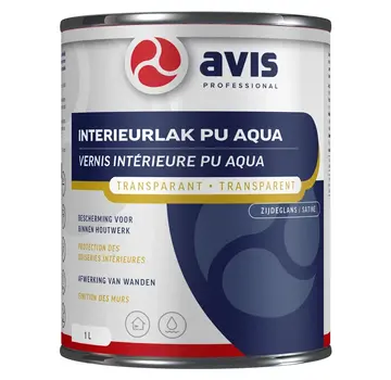 Avis Interieurlak PU Aqua Zijdeglans