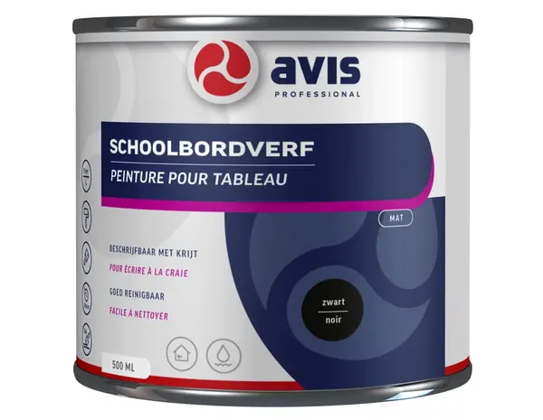 Avis Schoolbordverf Zwart Avis Schoolbordverf Zwart