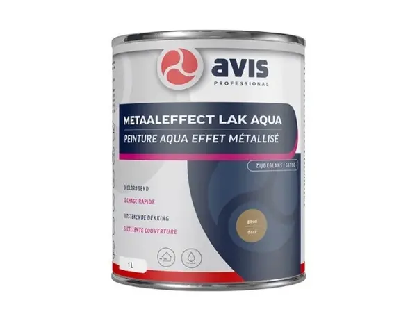 Avis Metaaleffect Lak Aqua Avis Metaaleffect Lak Aqua