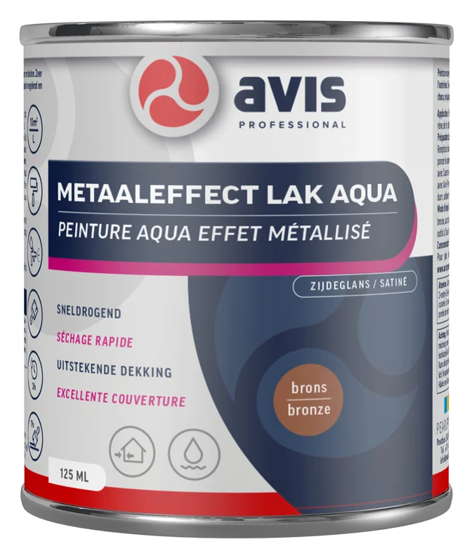 Avis Aqua Metallic Brons 125 Ml