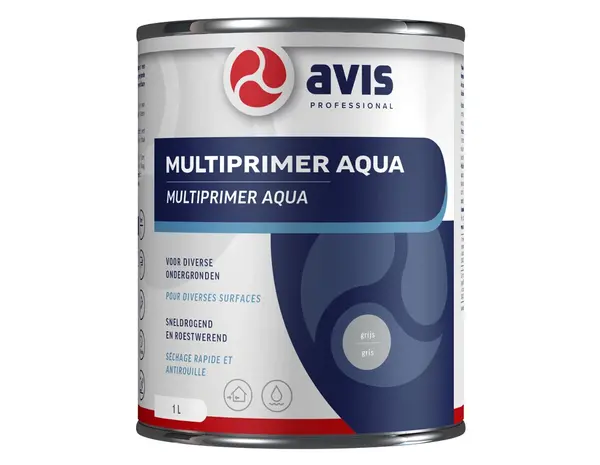 Avis Aqua Multiprimer Grijs Avis Aqua Multiprimer Grijs