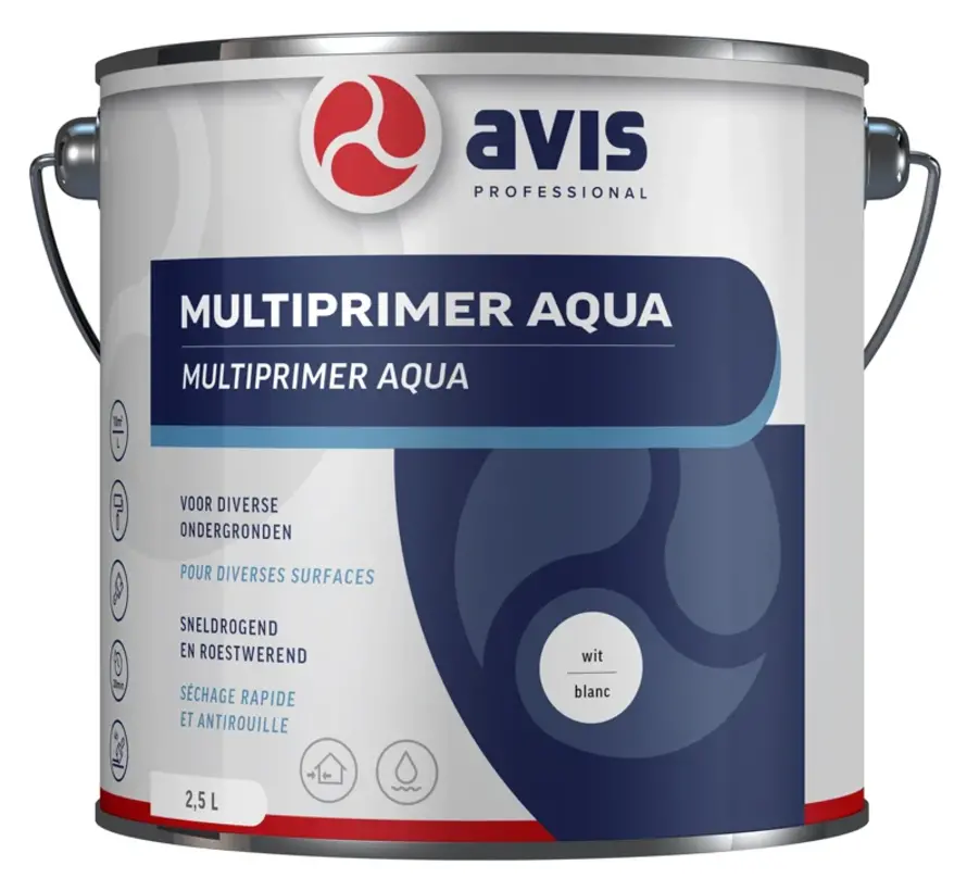 Avis Aqua Multiprimer Wit - 500 ML