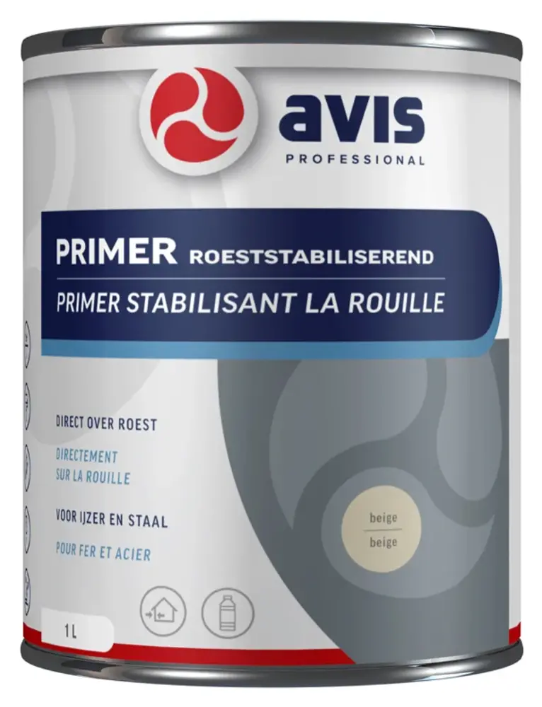 Avis Primer Roeststabiliserend Beige Avis Primer Roeststabiliserend Beige