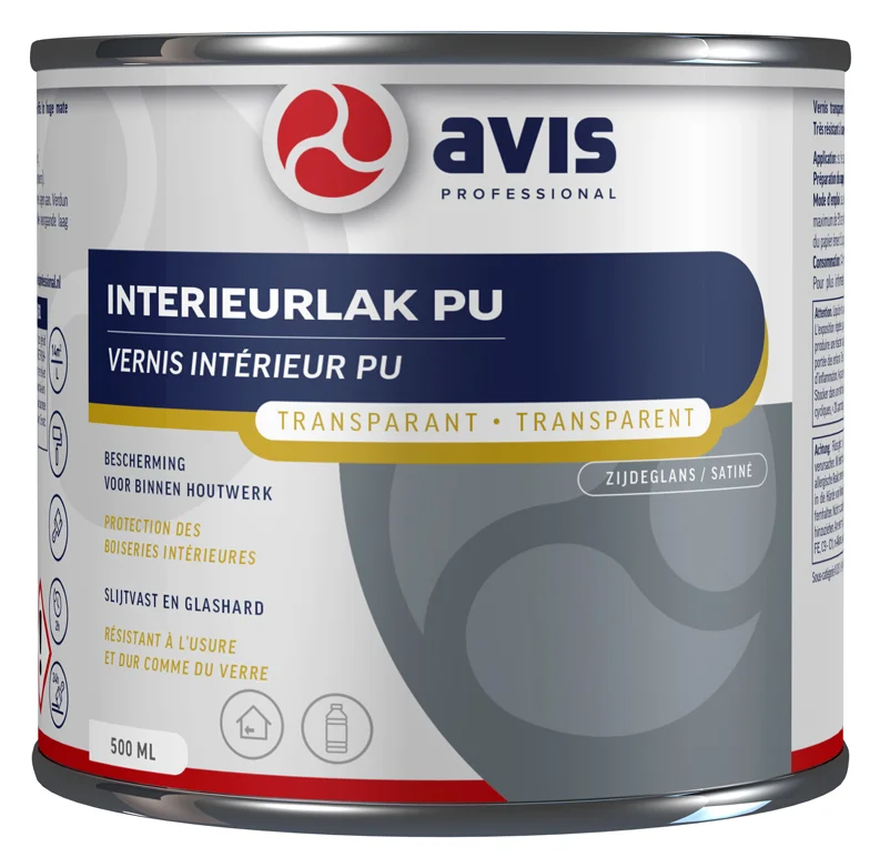 Interieurlak PU Zijdeglans | 500 ML
