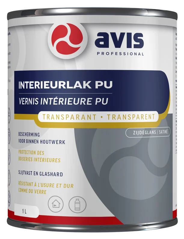 Interieurlak PU Zijdeglans | 1 LTR