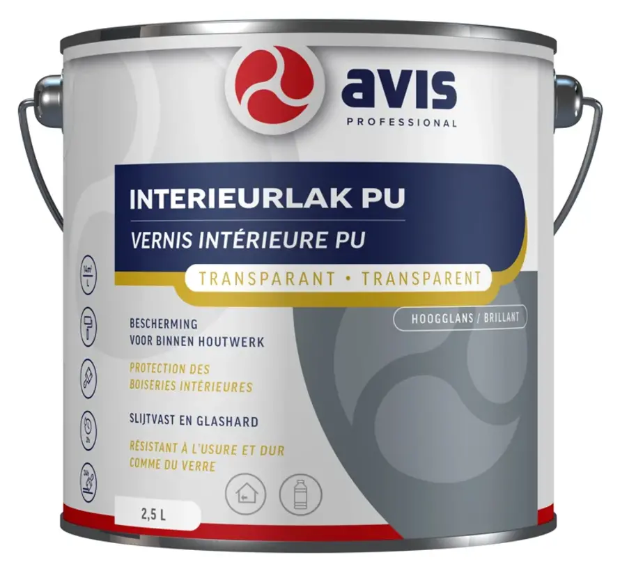 Avis Interieurlak PU Hoogglans - 250 ML