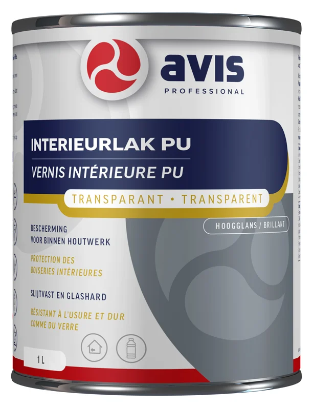 Interieurlak PU Hoogglans | 1 LTR