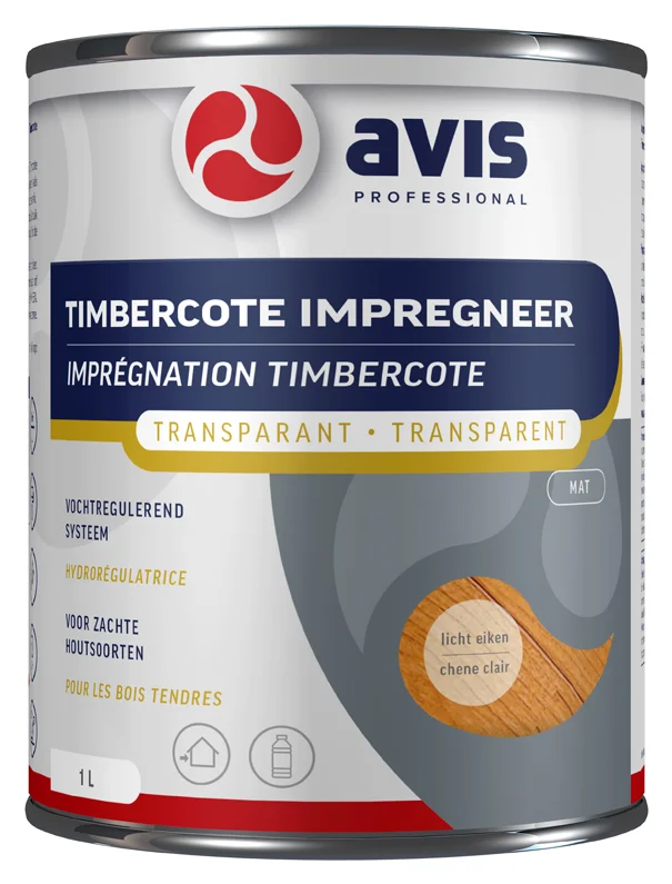 Timbercote Impregneer Licht Eiken | 1 LTR