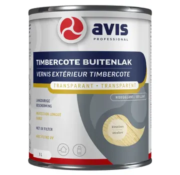 Avis Timbercote Buitenlak Hoogglans Kleurloos