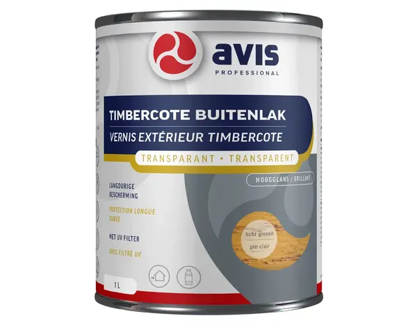 Avis Timbercote Buitenlak Hoogglans Licht Grenen Avis Timbercote Buitenlak Hoogglans Licht Grenen