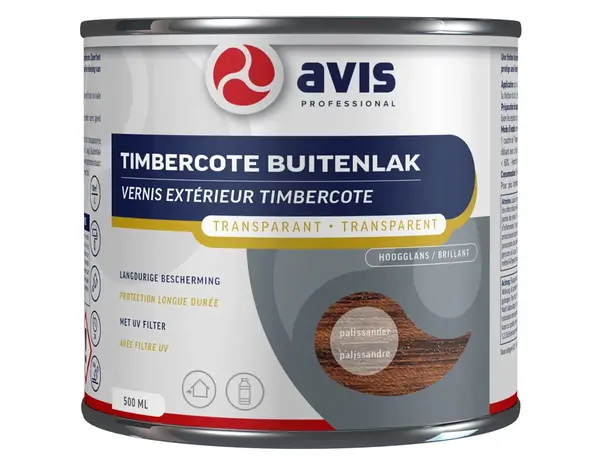 Avis Timbercote Buitenlak Hoogglans Palissander Avis Timbercote Buitenlak Hoogglans Palissander