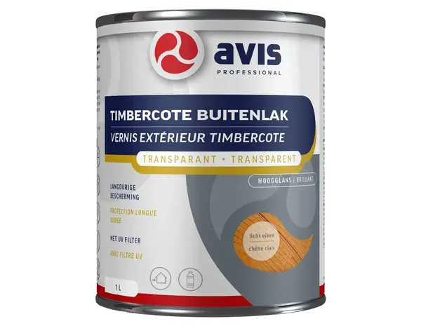 Avis Timbercote Buitenlak Hoogglans Licht Eiken Avis Timbercote Buitenlak Hoogglans Licht Eiken