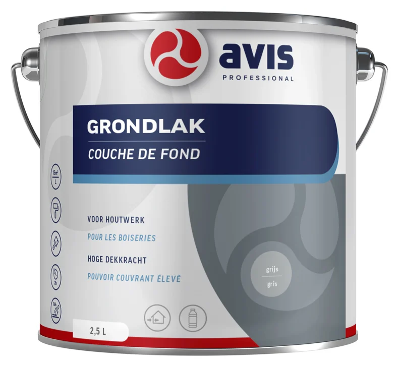 Grondlak Grijs (RAL7040) | 2,5 LTR