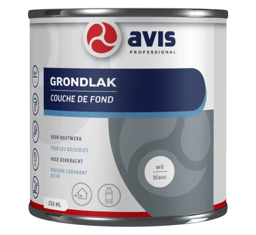 Avis Grondlak Wit - 1 LTR 