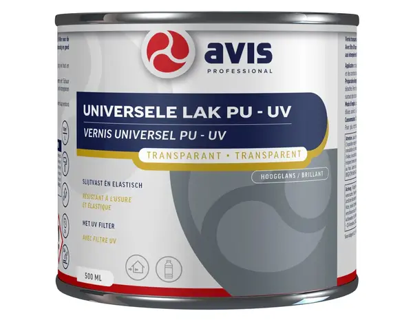 Avis Universele Lak PU-UV Hoogglans