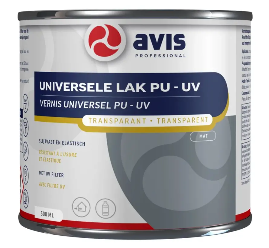 Avis Universele Lak PU-UV Mat - 500 ML