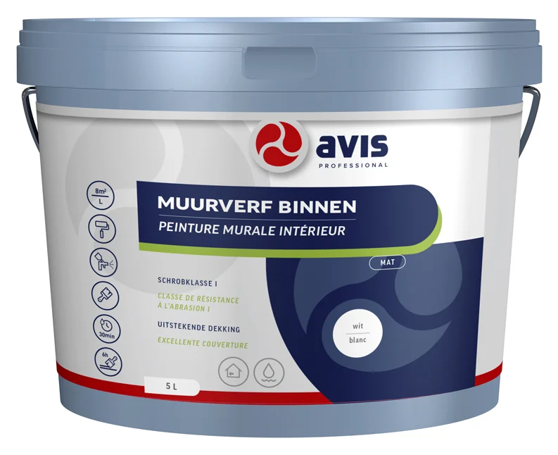Muurverf Wit | 5 LTR | Wit