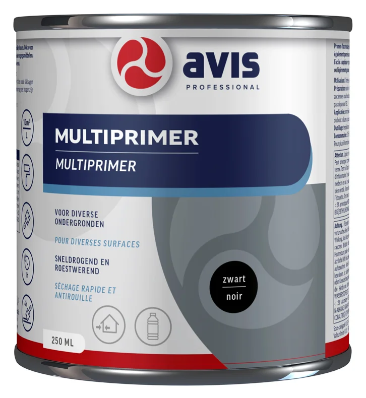 Multiprimer Zwart | 250 ML