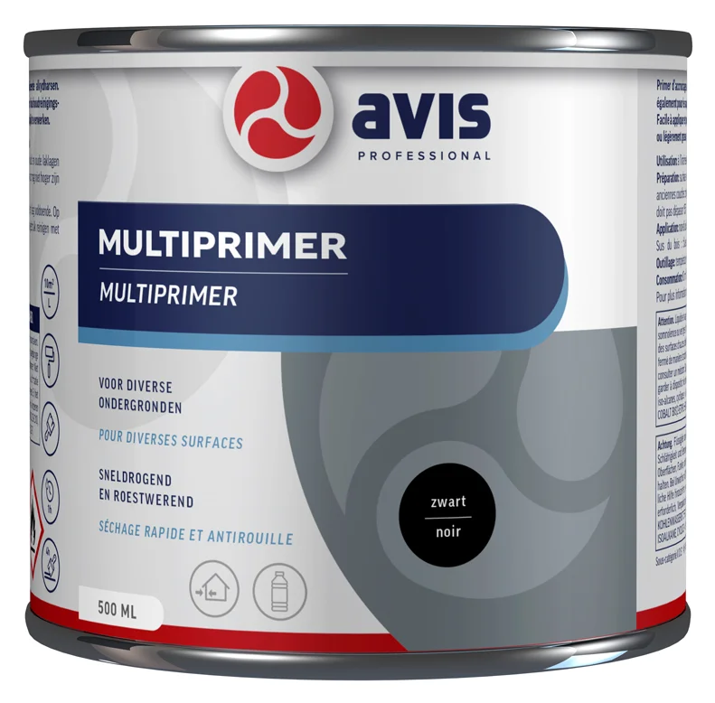 Multiprimer Zwart | 500 ML