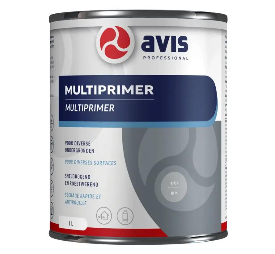 Avis Multiprimer Grijs - 250 ML