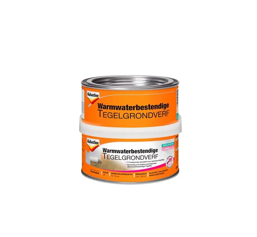 Alabastine Warmwaterbestendige Tegelgrondverf - 250 ML 