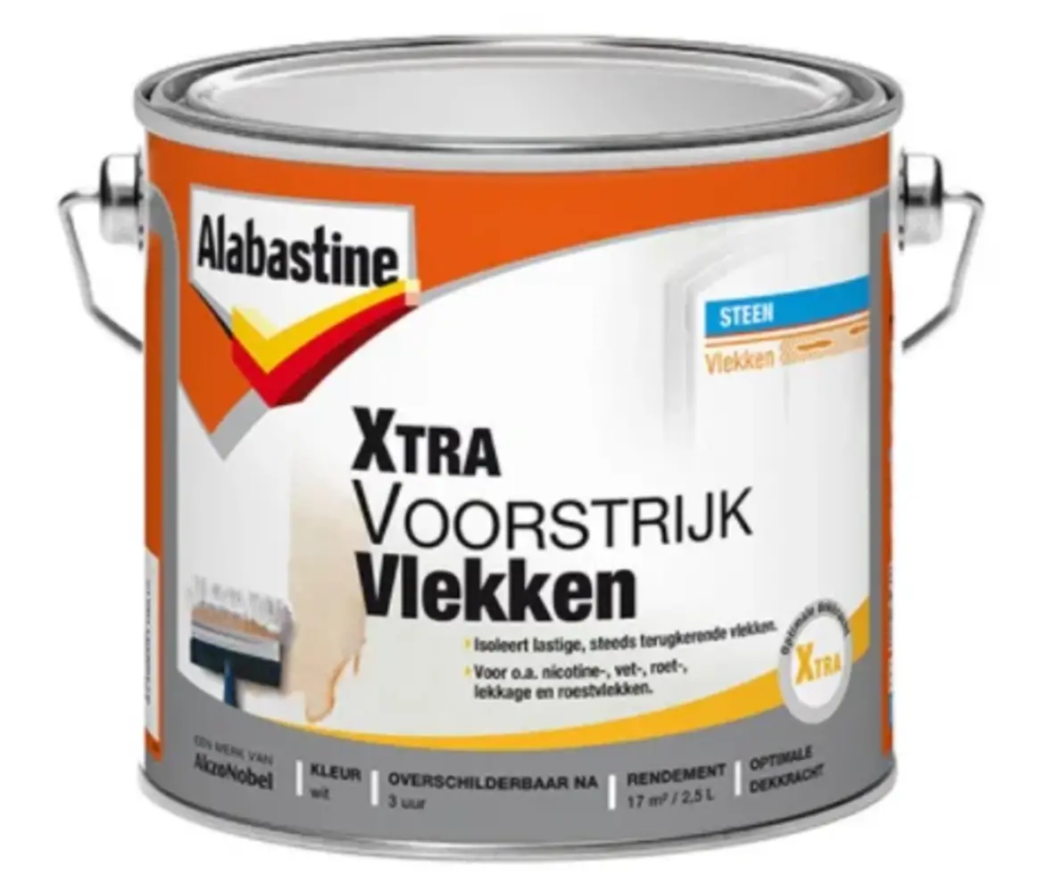 Alabastine Xtra Voorstrijk Vlekken