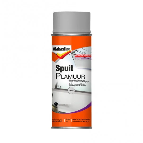 Spuitplamuur | 400 ML | Grijs