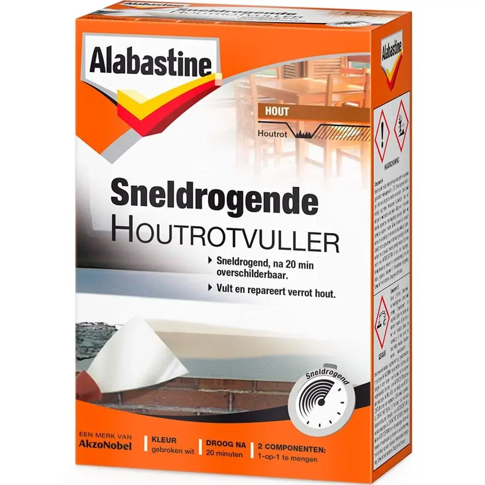Alabastine Sneldrogende Houtrotvuller Alabastine Sneldrogende Houtrotvuller