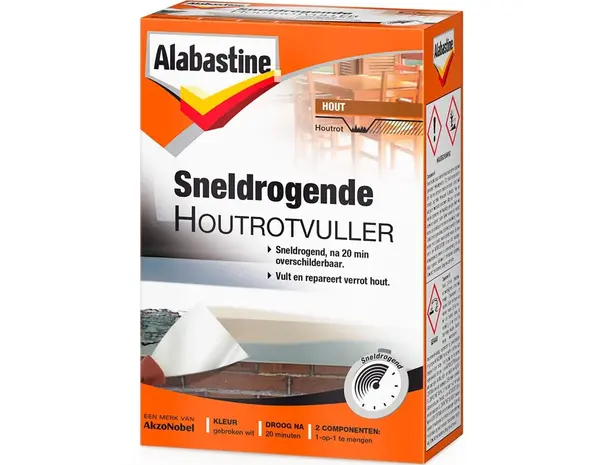 Alabastine Sneldrogende Houtrotvuller Alabastine Sneldrogende Houtrotvuller