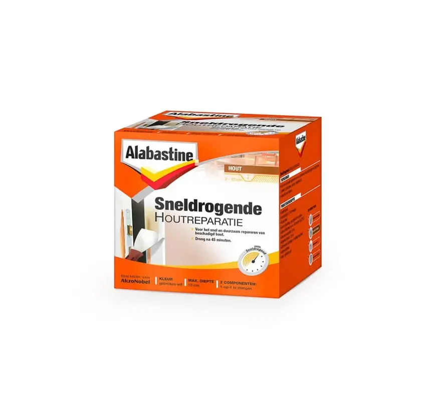 Alabastine Sneldrogende Houtreparatie - 500 GR