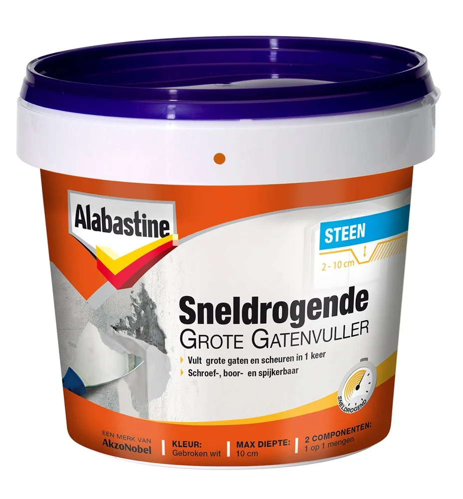 Sneldrogende Grote Gatenvuller | 500 GR