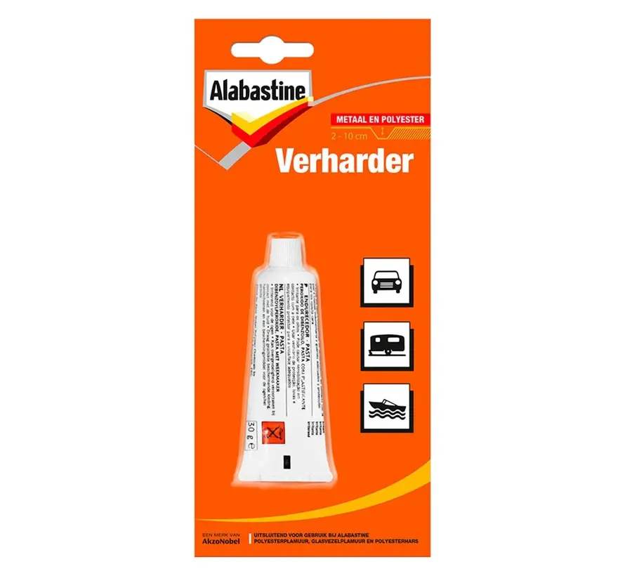 Alabastine Polyester Reparatie Verharder - 30 GR