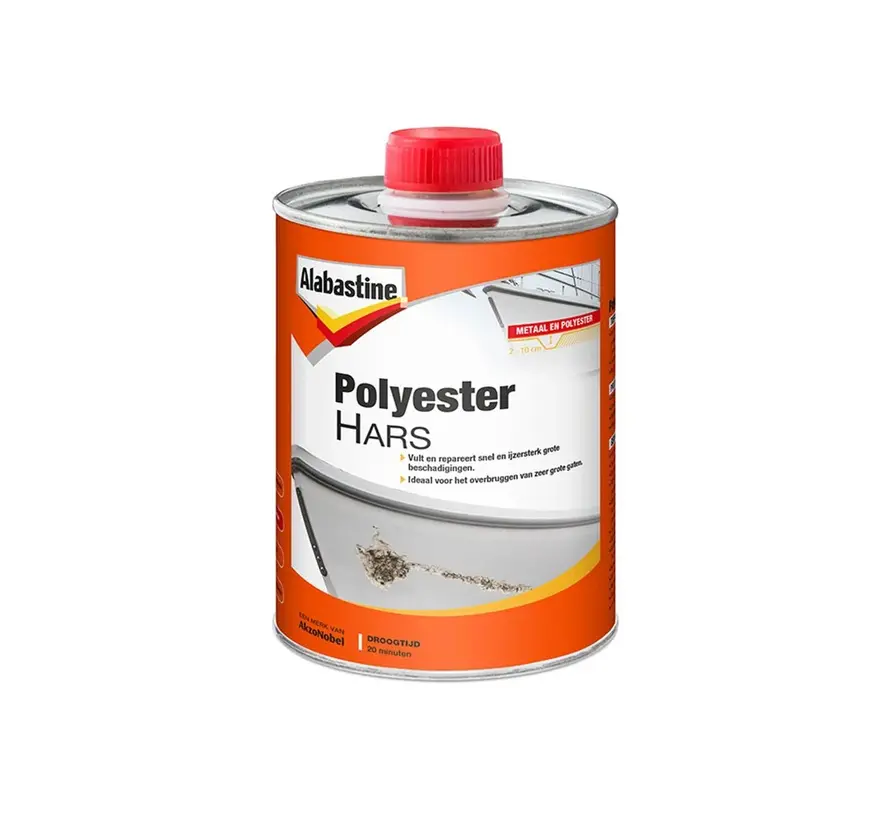 Alabastine Polyester Reparatie Hars - 500 ML