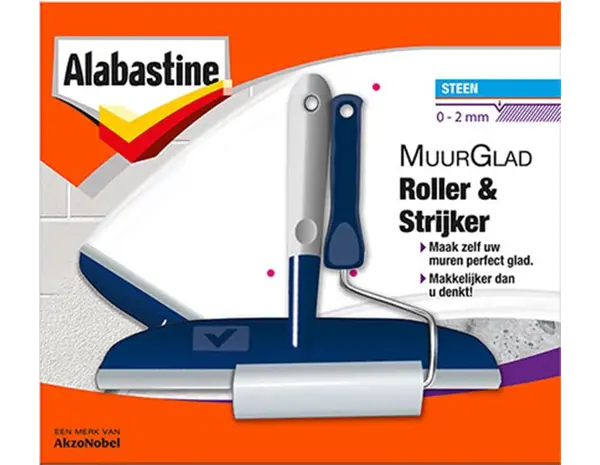 Alabastine Muurglad Roller+Strijker Alabastine Muurglad Roller+Strijker