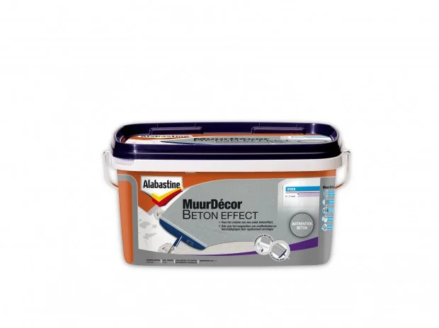Muurdecor | 5 LTR | Authentiek Beton
