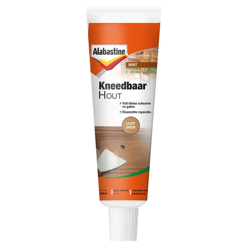 Kneedbaar Hout | 75 GR | Licht Eiken