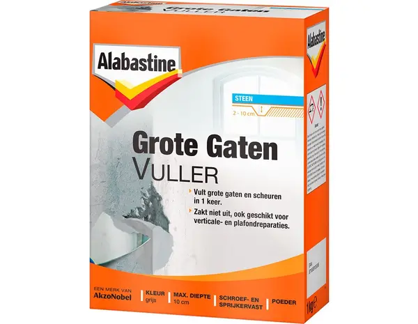 Alabastine Grote Gaten Vuller Poeder