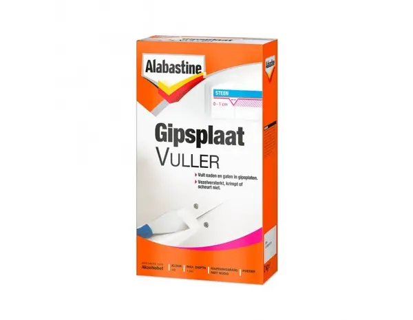 Alabastine Gipsplaat Vuller Poeder Alabastine Gipsplaat Vuller Poeder