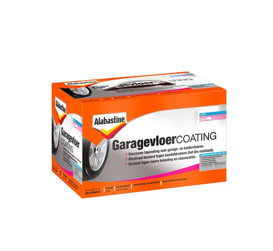 Alabastine Garagevloercoating Set - 3,5 LTR