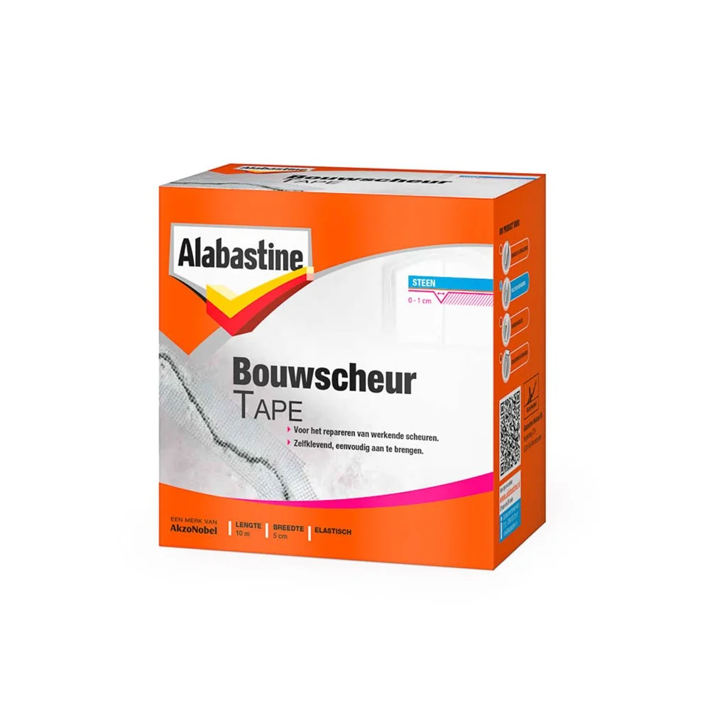 Bouwscheurentape | 10 MTR