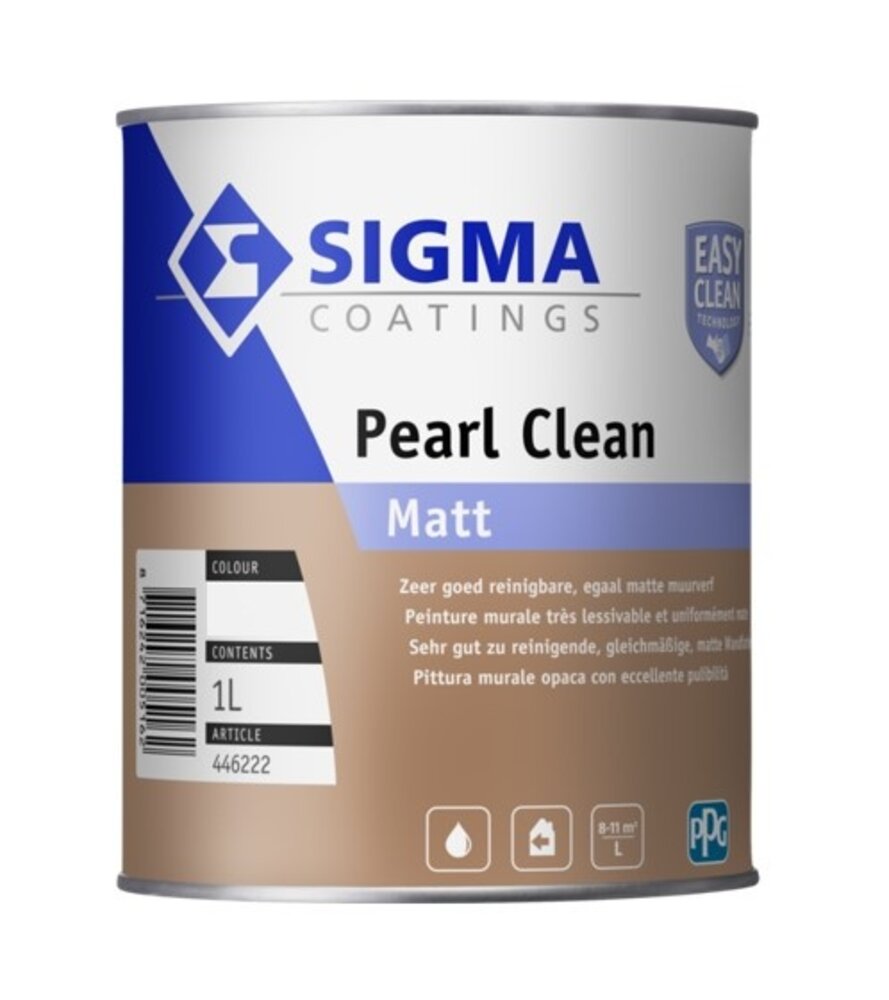 Sigma Pearl Clean Matt | Reinigbare Matte Muurverf Sigma Pearl Clean Matt | Reinigbare Matte Muurverf