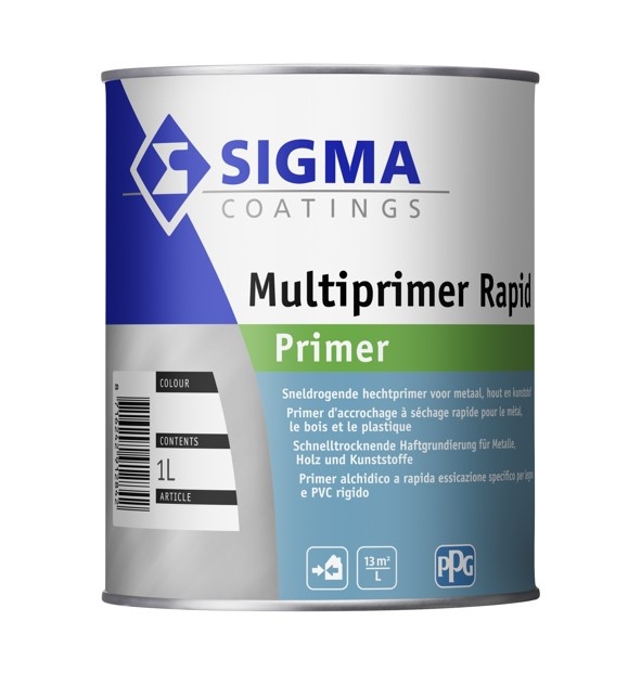 Multiprimer Rapid | Sneldrogende Grondverf | 1 LTR | Wit