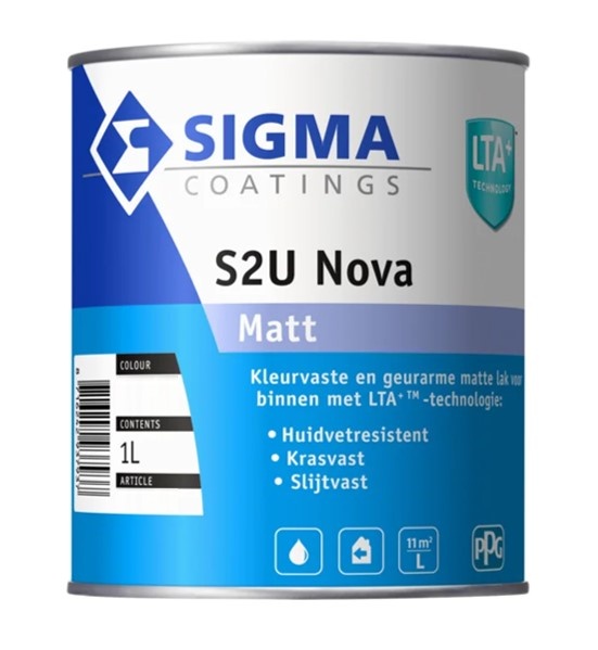 Sigma S2U Nova Matt - Mengkleur - 1 l