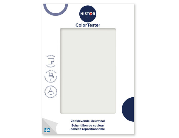 Histor Histor Colortester RAL9003 | Zelfklevende Kleurstaal